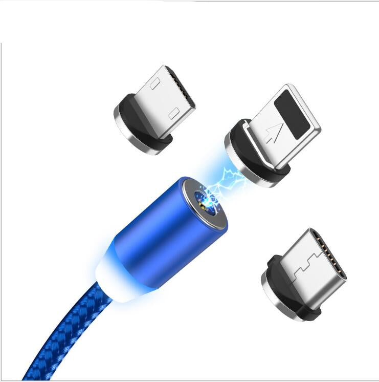 WireLux - YBD 1m magnetische LED oplaadkabel die werkt met Apple