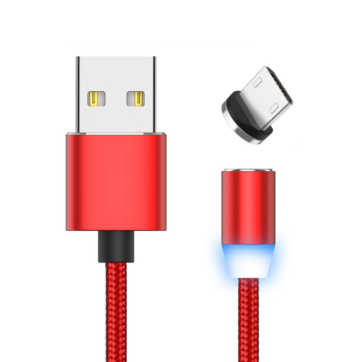WireLux - YBD 1m magnetische LED oplaadkabel die werkt met Apple