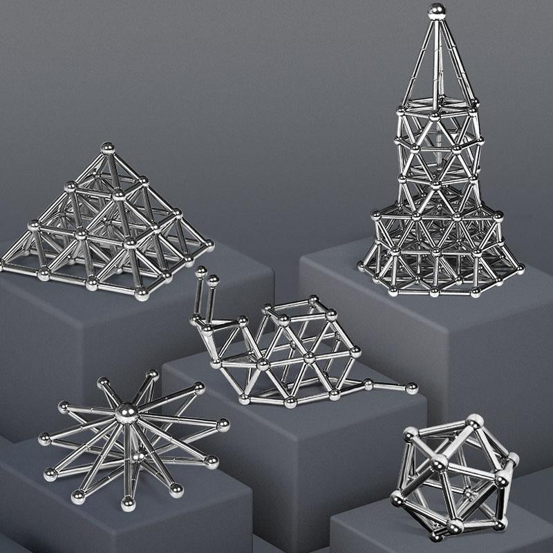 MagniCraft - Doe het zelf set magnetische ballen en staven