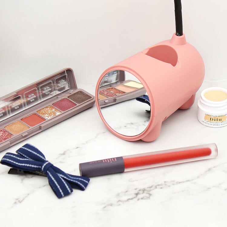 BunnyBeam - Bureaulamp met Cartoon Creatief Konijn LED Touch USB Pen Houder