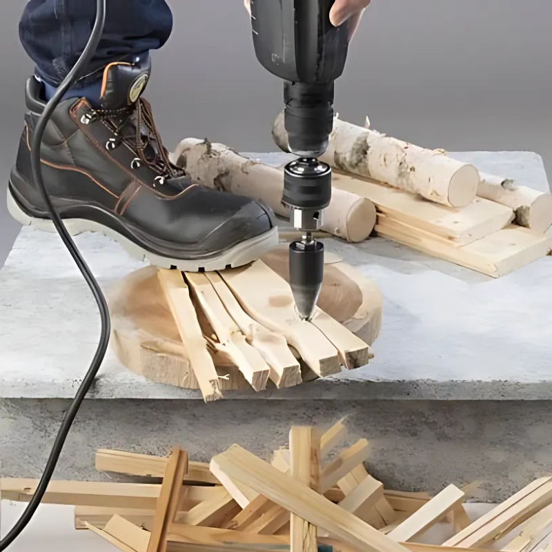 WoodForce - Krachtige elektrische houtklover met SDS Plus