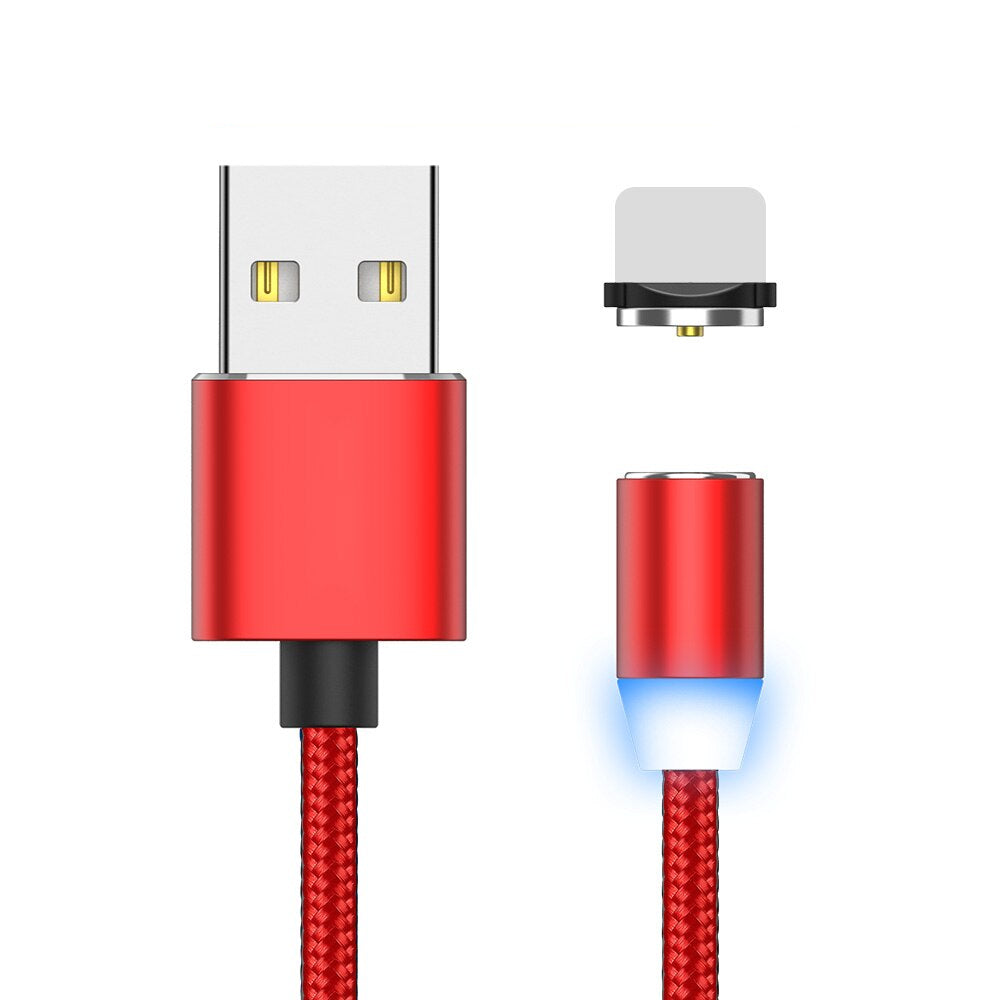 WireLux - YBD 1m magnetische LED oplaadkabel die werkt met Apple