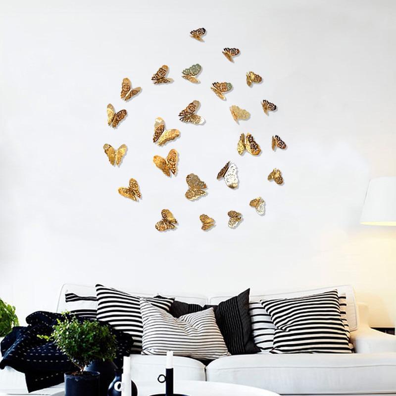 BeautiFly - Elegante 3D vlinder Lente Wanddecoratie