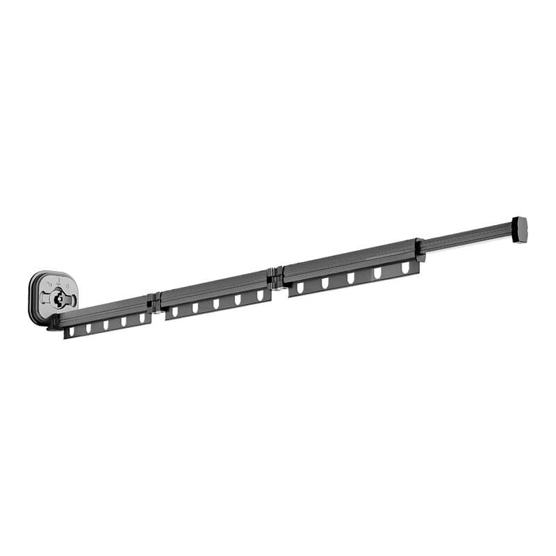 AeroHanger - Gemonteerd kledingrek met zuignap