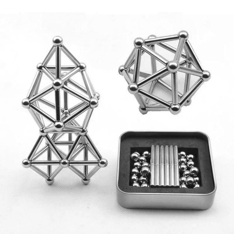 MagniCraft - Doe het zelf set magnetische ballen en staven