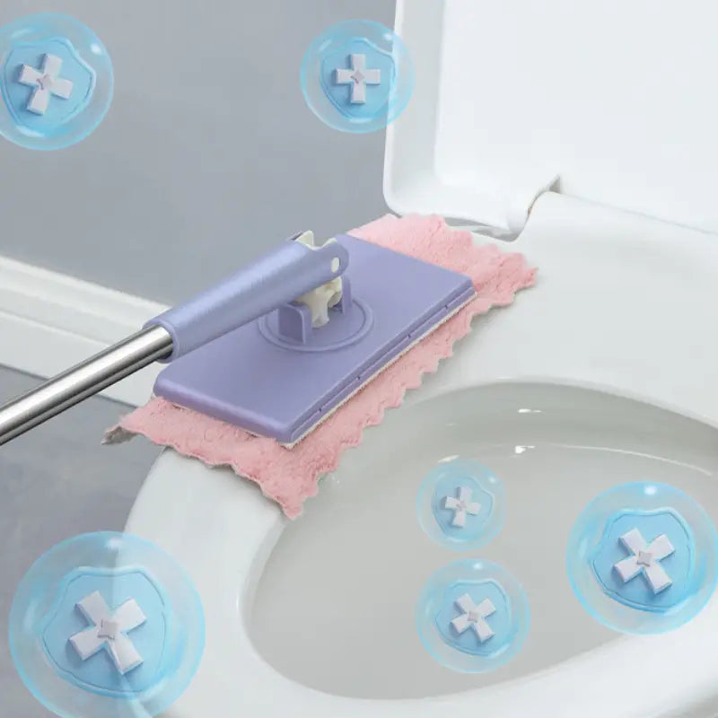 SwivelClean - Draaibare Reinigingsmop met Zelfwringend Systeem