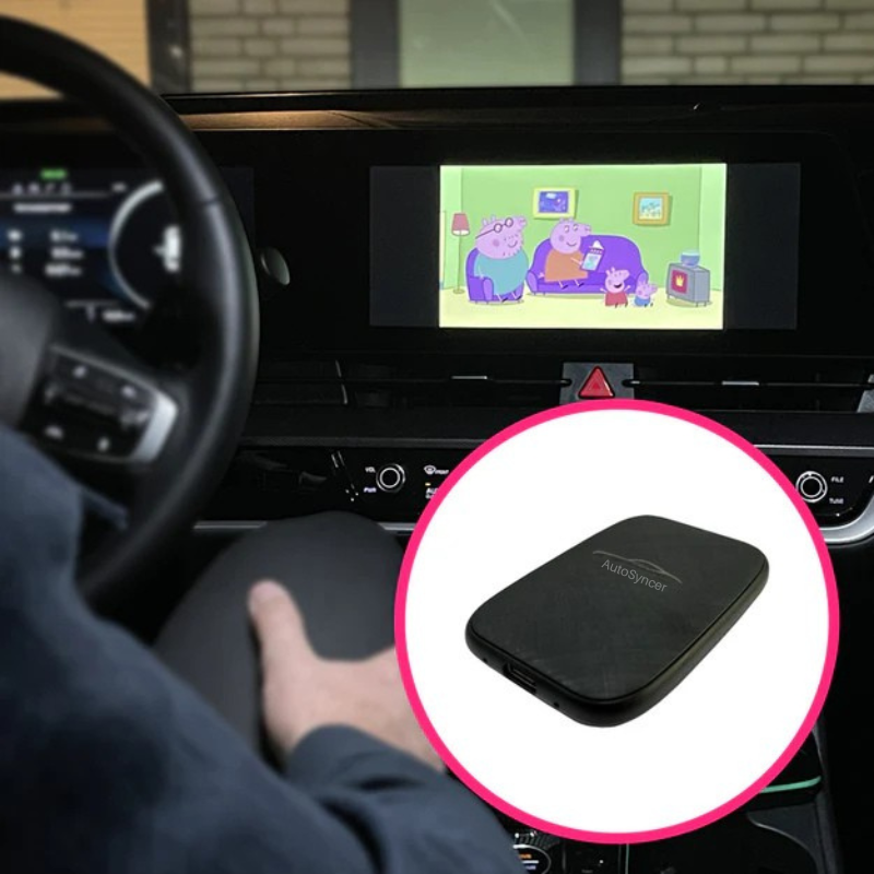 AutoSyncer - Draadloze CarPlay AI Box voor Auto's