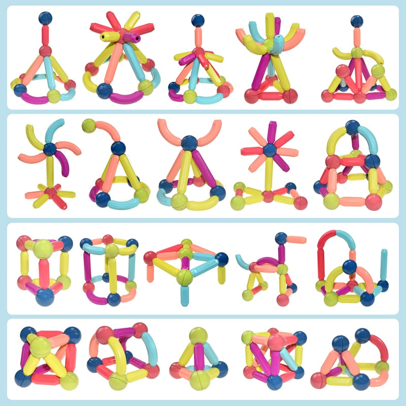 Funtomagnet - Ontwikkel de creativiteit Magnetische sticks