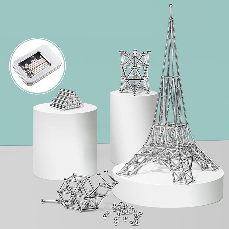 MagniCraft - Doe het zelf set magnetische ballen en staven