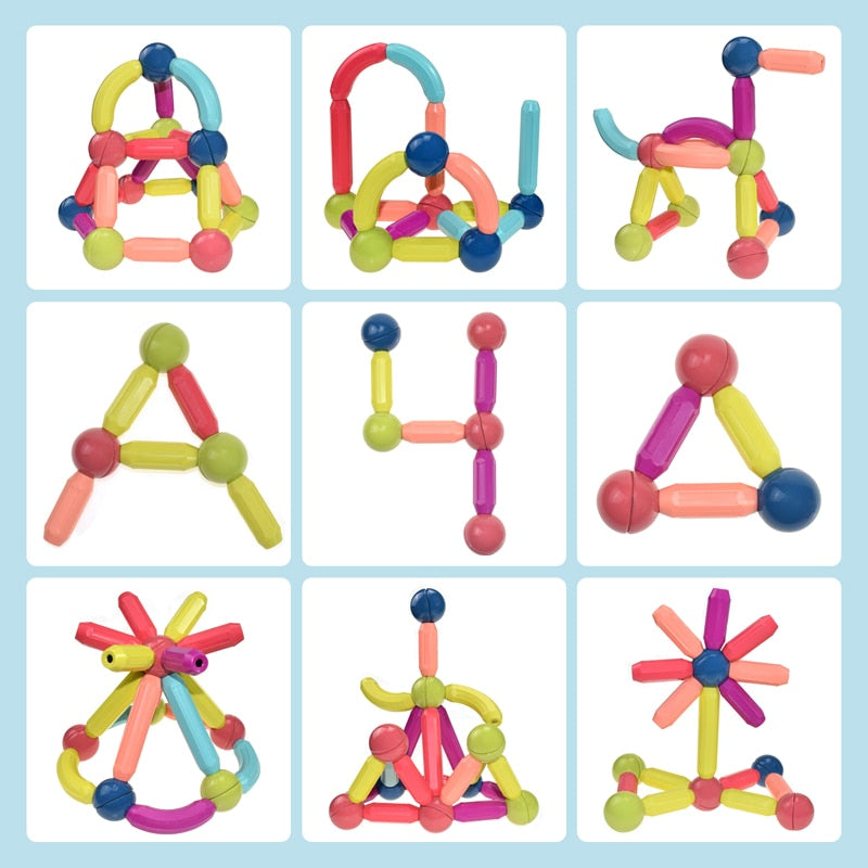 Funtomagnet - Ontwikkel de creativiteit Magnetische sticks