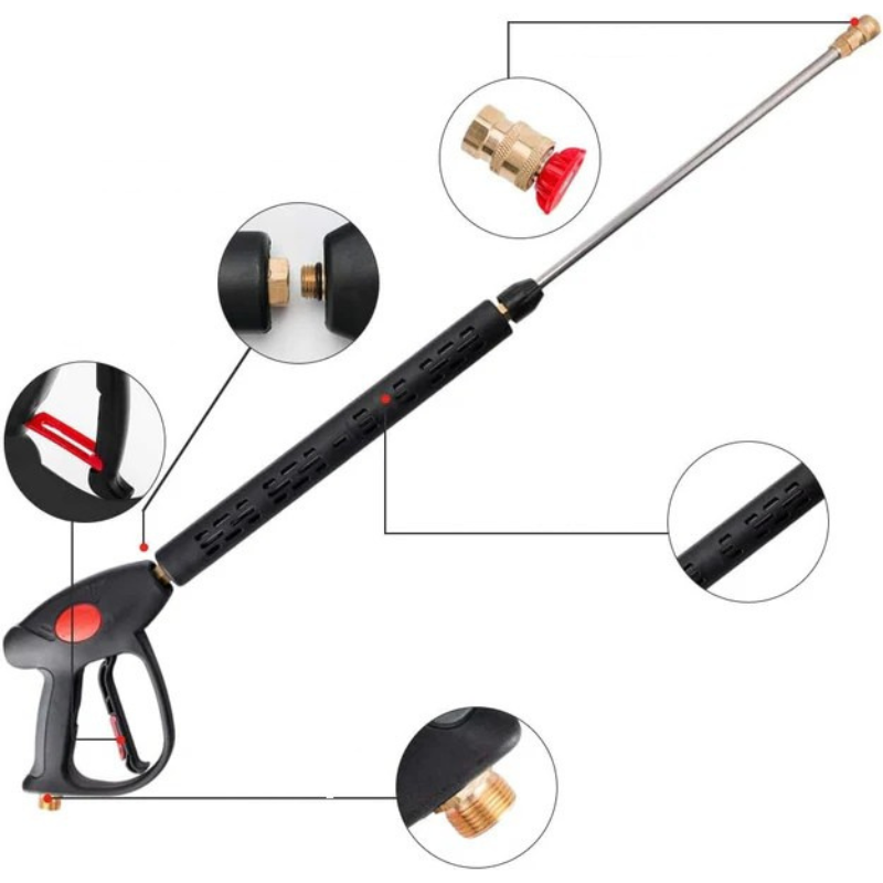 UltraJet - Hogedrukreiniger met 5 sproeikoppen