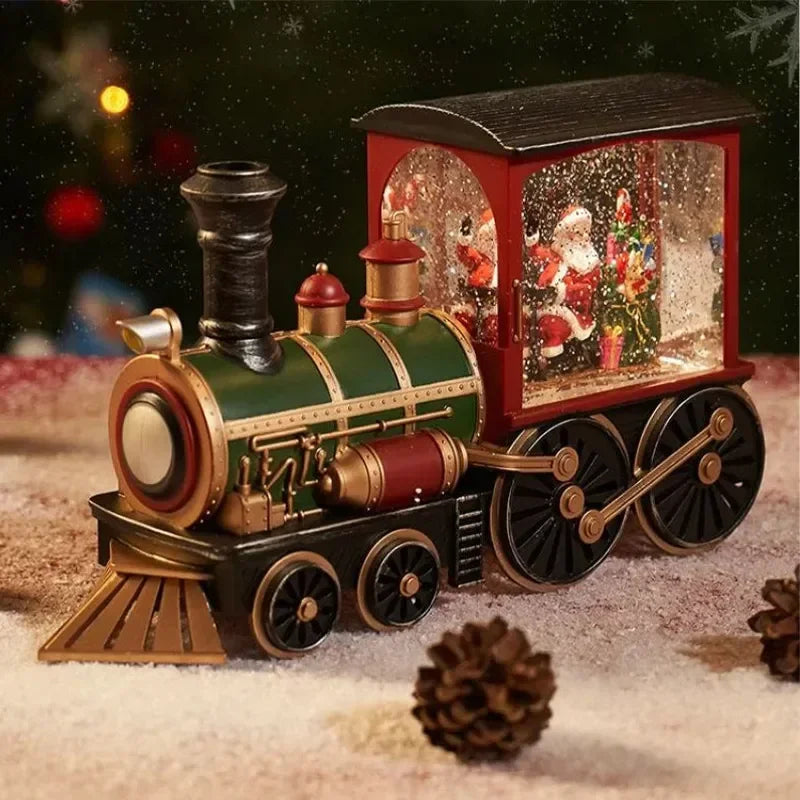 FrostLight - Verlichte Kersttrein met Sneeuweffect