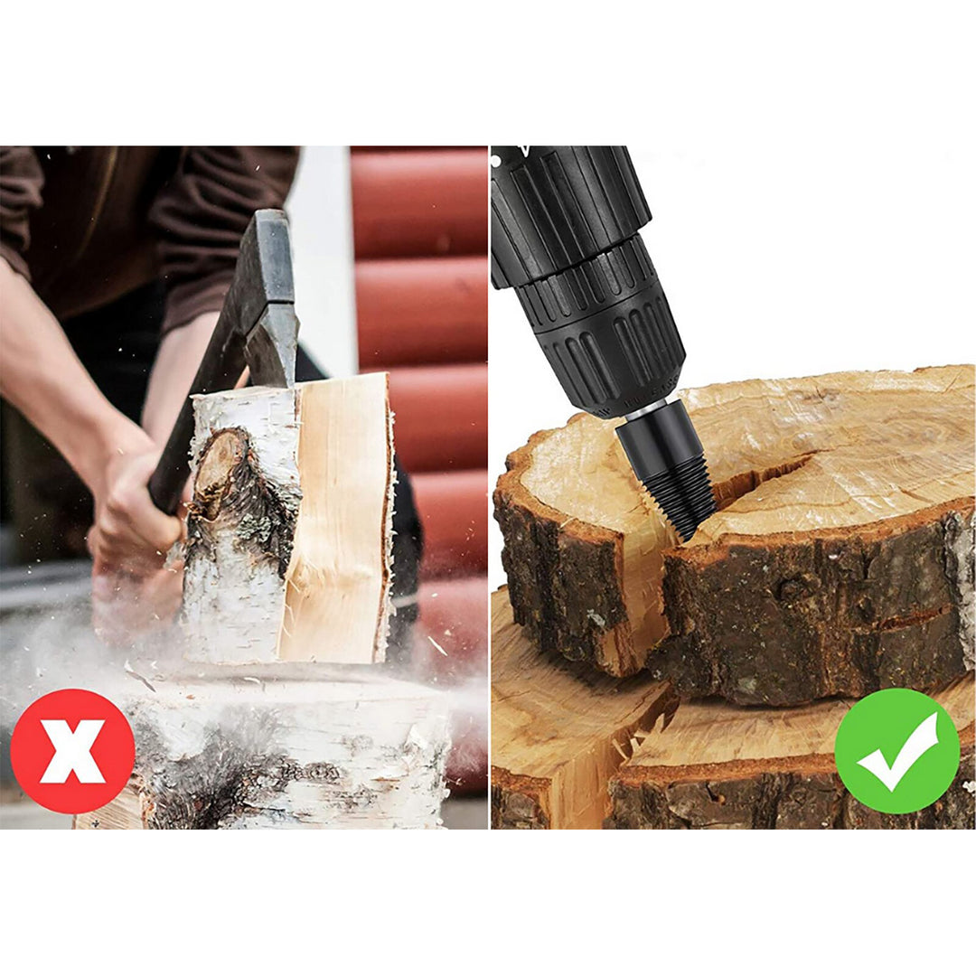 LogCracker - Compacte houtklover zonder onderhoud