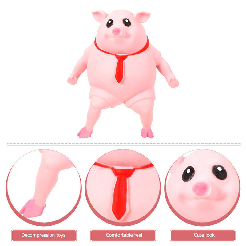 StressSqueeze - Roze Varkens Decompressiespeelgoed