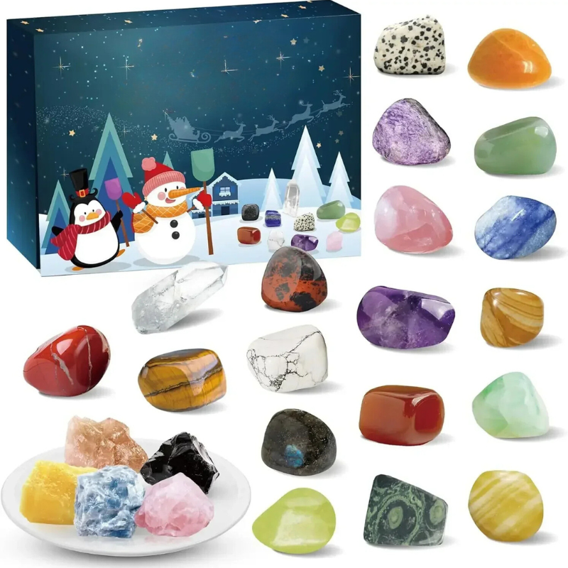 CrystalJoy - Edelsteen adventskalender voor kinderen