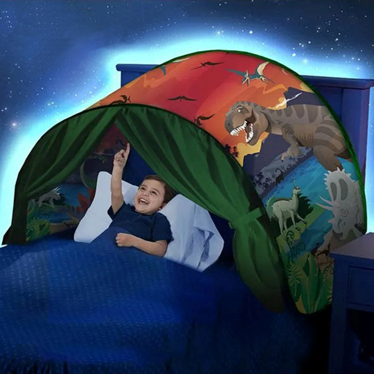 WonderTent | Kinderbedtent - Creëer Magische Slaapavonturen - Gemakkelijke Installatie