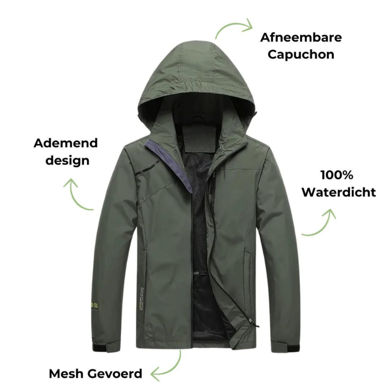AirVenture | Windbreaker - 100% Waterdicht