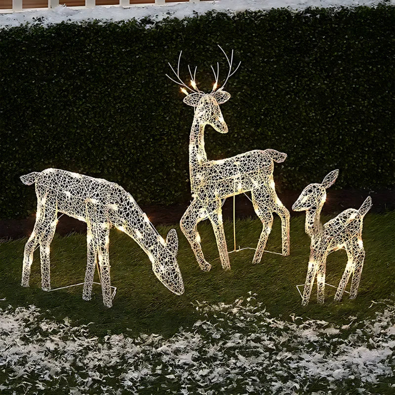 TwinkleHoof - Rendier kerstfiguur met lichtjes