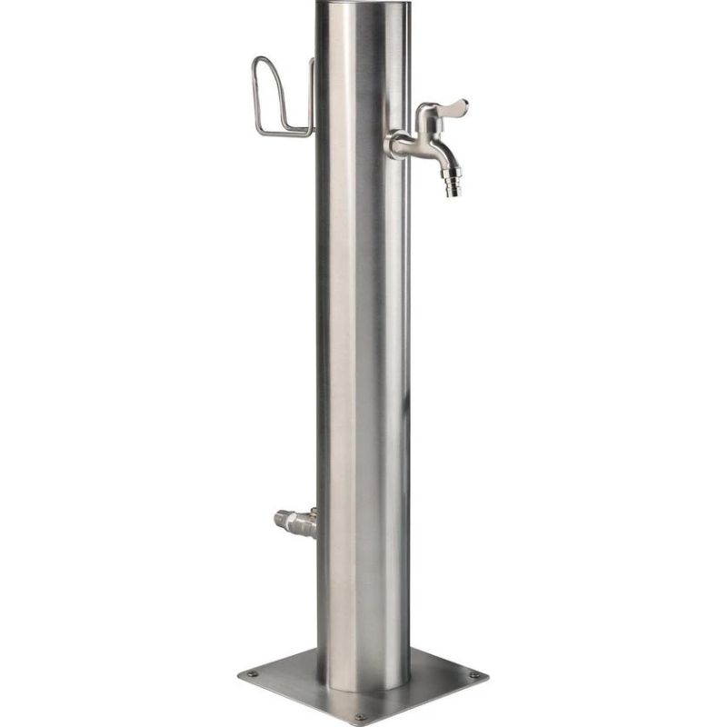 AquaPoint - Edelstalen waterdispenser met slanghouder