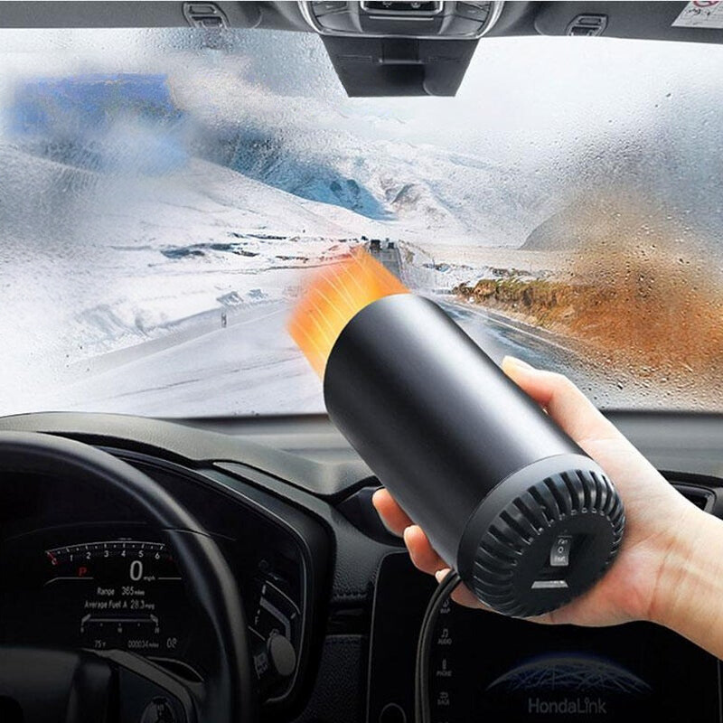 CarWarm - Luchtverhitter voor auto in cupvorm met snelle verwarming