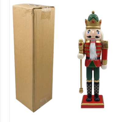 Majestide - Traditionele 12-inch kerstnotenkraker
