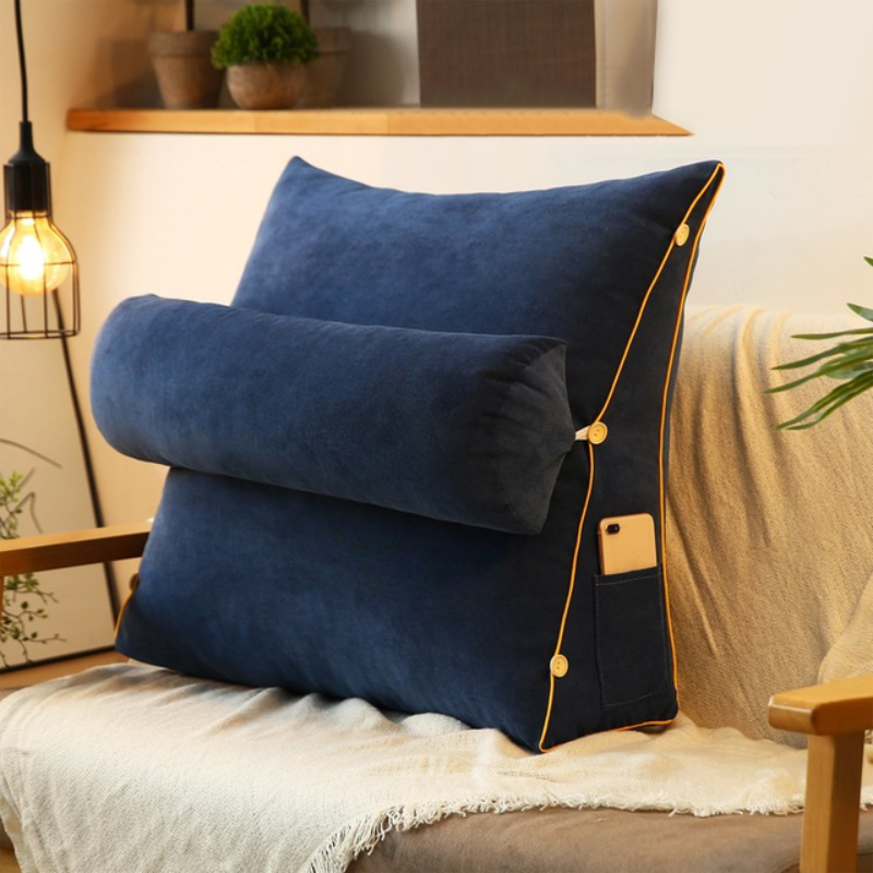 ComfiLuxe - Luxe leeskussen met rugleuning