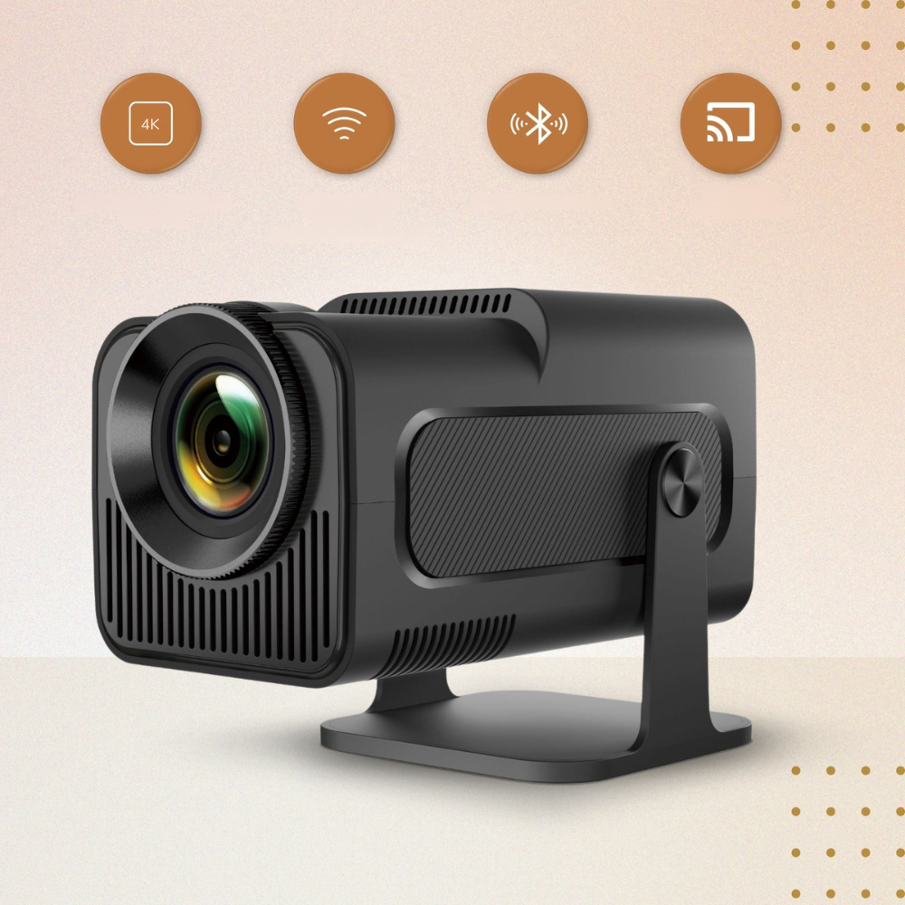 VisionBeam - 1080p Beamer met schermspiegeling en afstandsbediening