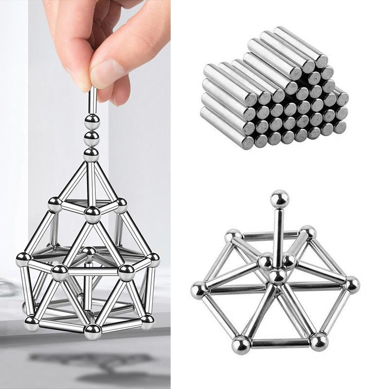 MagniCraft - Doe het zelf set magnetische ballen en staven