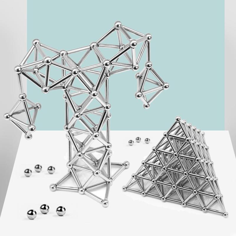 MagniCraft - Doe het zelf set magnetische ballen en staven