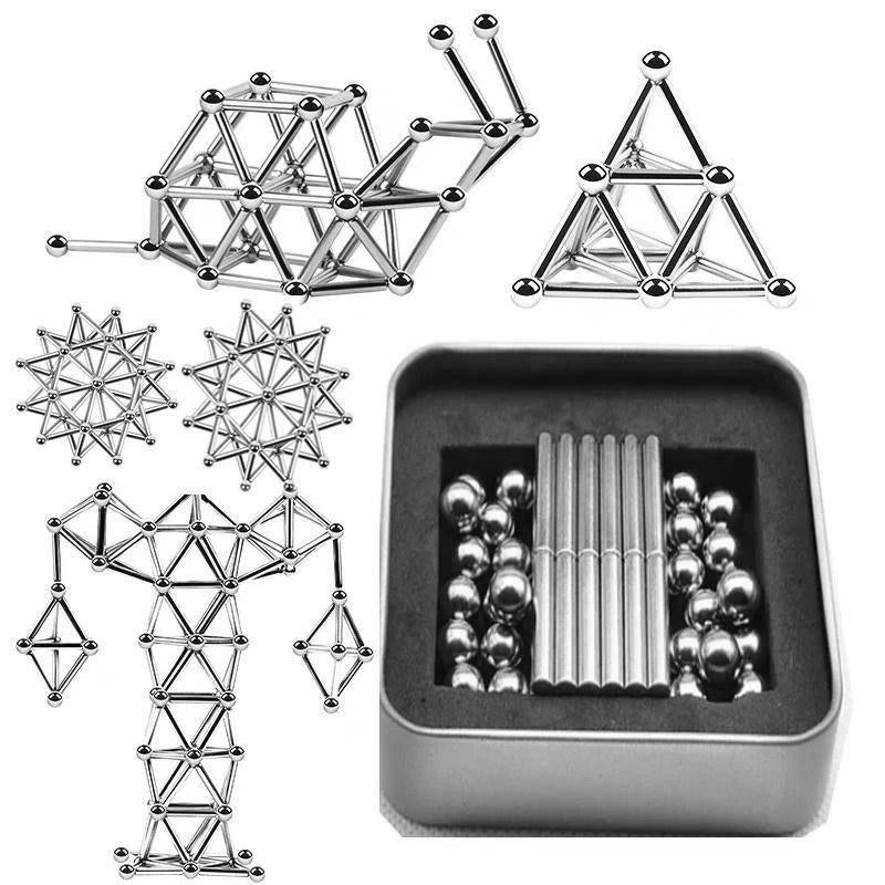 MagniCraft - Doe het zelf set magnetische ballen en staven