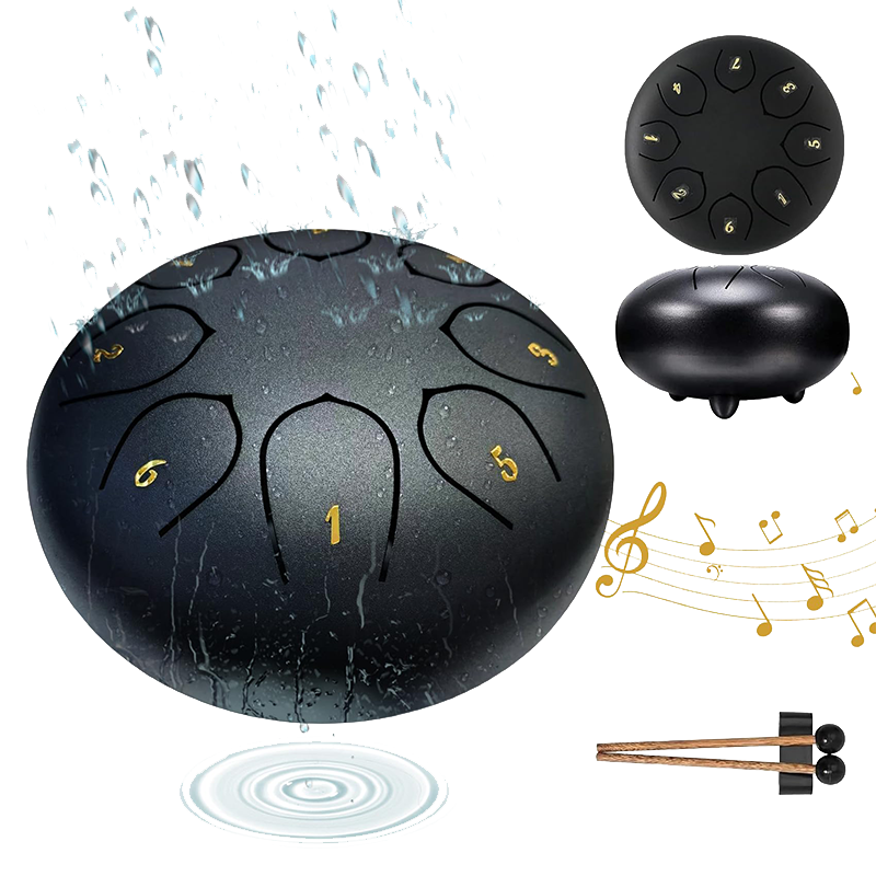 SereniDrum - Regentrommel als Garteninstrument