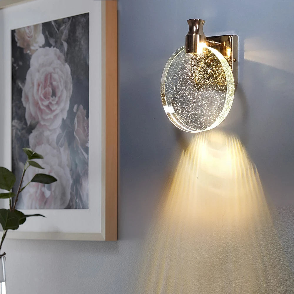 CircleSun - Elegante Wandleuchte met warm wit licht