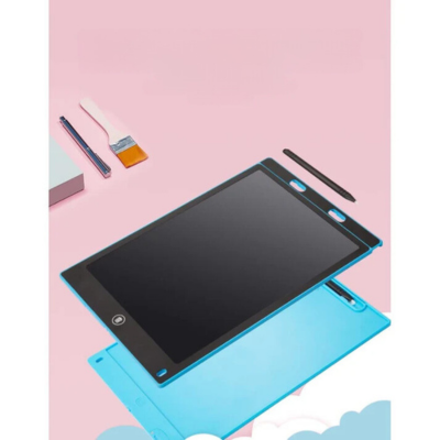 KiddoDraw - Uitwisbaar kinderkrabbord met 12-inch LCD-schrijftablet en herbruikbaar notitieboekje