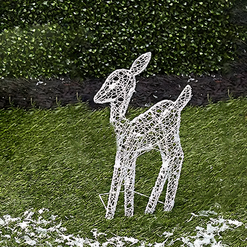 TwinkleHoof - Rendier kerstfiguur met lichtjes