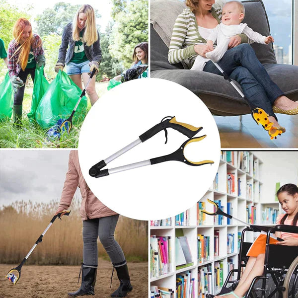 SnapReach - Opvouwbare grijper met 360° draaibare clip