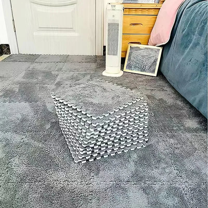 PlushStep - Zachte Schuimrubberen Vloerbedekking voor Thuis