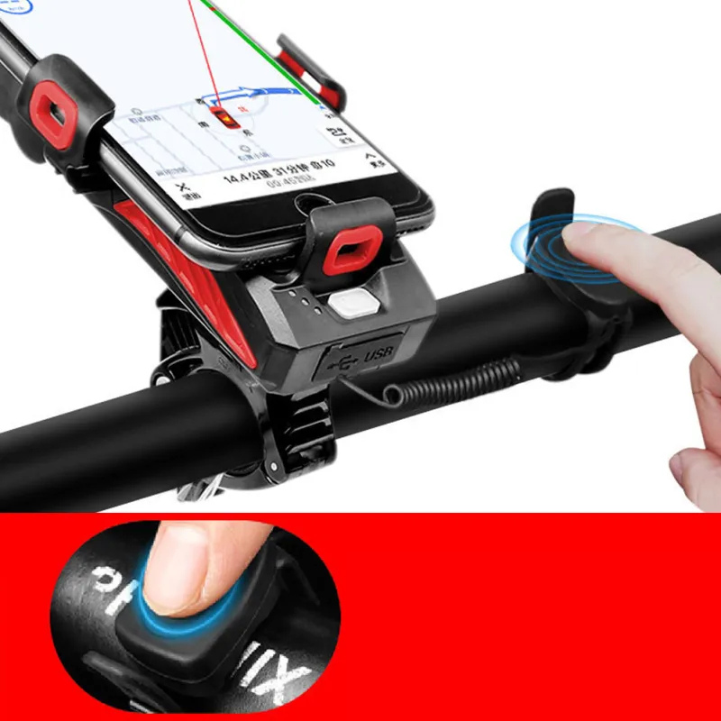 CycloHold - Smartphonehouder voor fiets met 4 functies