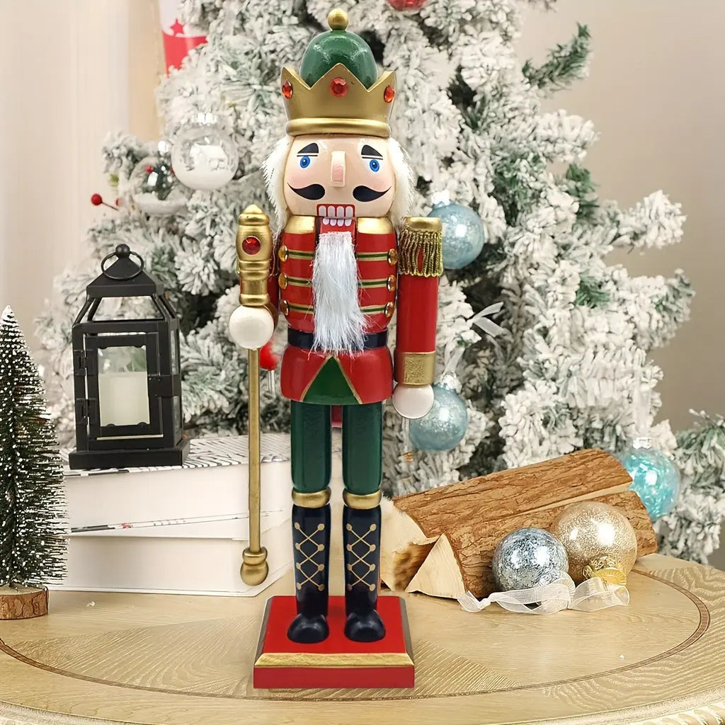 Majestide - Traditionele 12-inch kerstnotenkraker