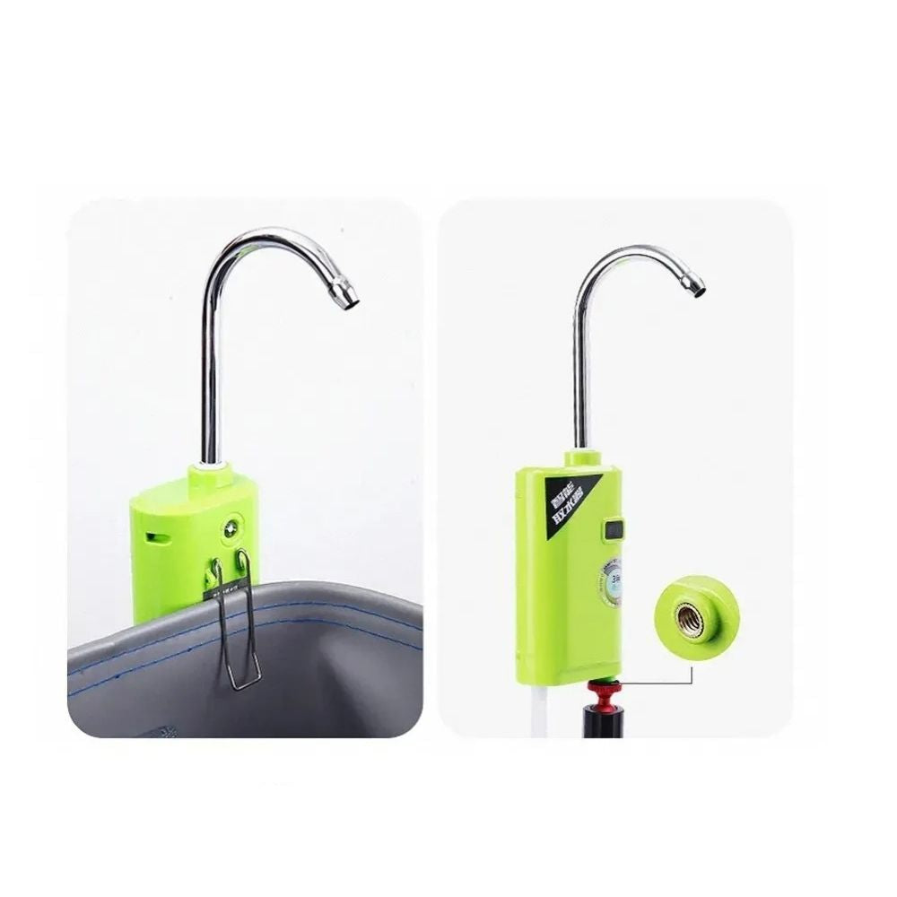 AquaFlow - Draagbare waterkraan voor campingcomfort