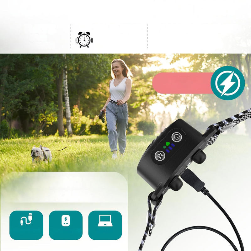 QuietTail - Anti-blafhalsband voor kleine honden