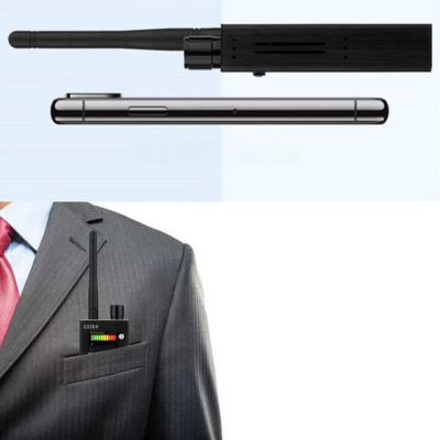 CovertDetect - GSM GPS Apparaat Vinder, Laserlens, Verborgen Camera, RF Detector en Spionage Signaal Bug Detector
