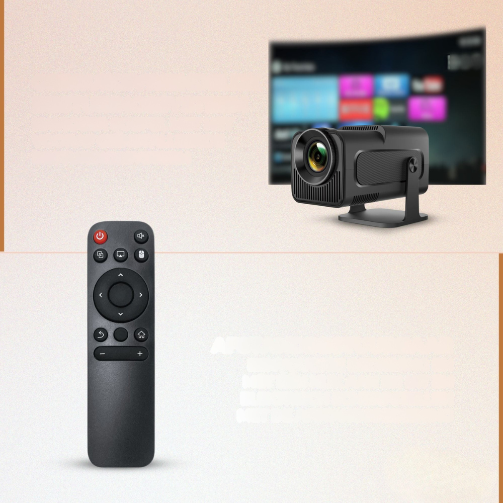 VisionBeam - 1080p Beamer met schermspiegeling en afstandsbediening
