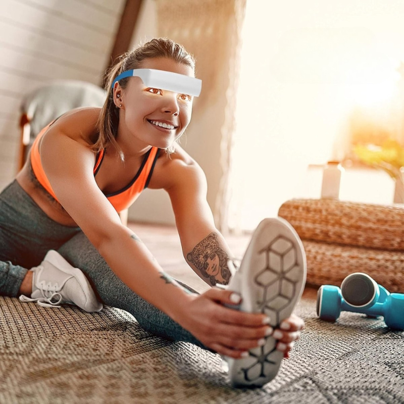 LumoLens - Draagbare lichttherapiebril met dual light technologie