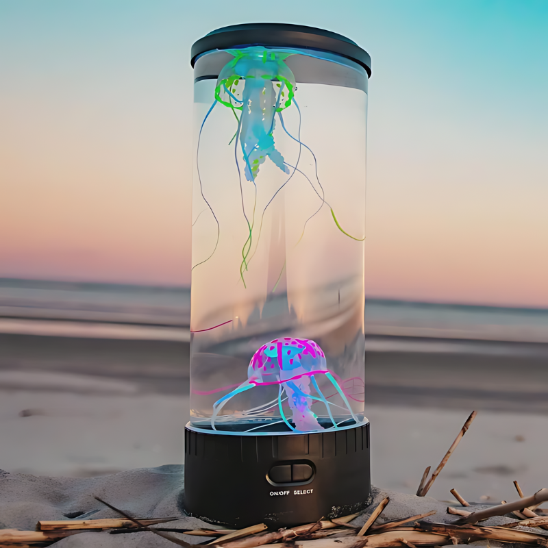 CalmSphere - Magische Jellyfish LED-Tischlampe
