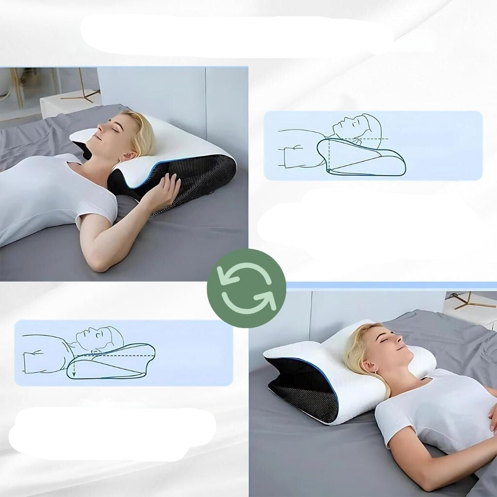 PillowMed - Ergonomisch orthopedisch kussen voor pijnvrij slapen