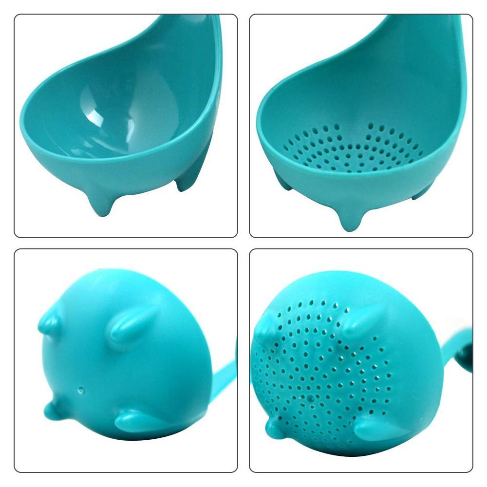 HappyScoops - Schattige Theezeef, Soeplepel en Loch Nessie Monster Zeef Set