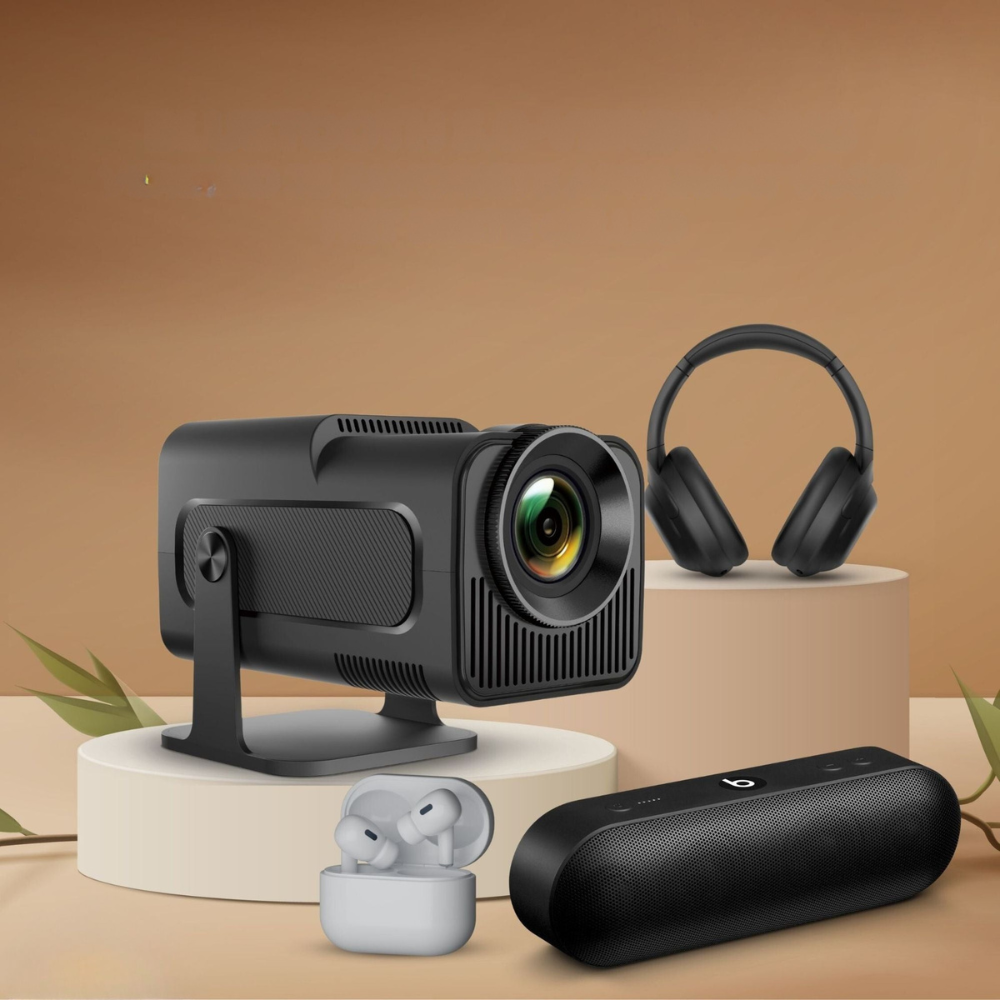 VisionBeam - 1080p Beamer met schermspiegeling en afstandsbediening