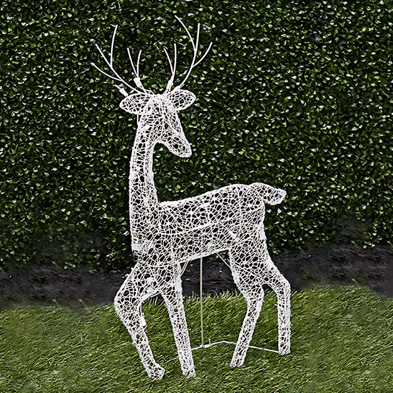 TwinkleHoof - Rendier kerstfiguur met lichtjes