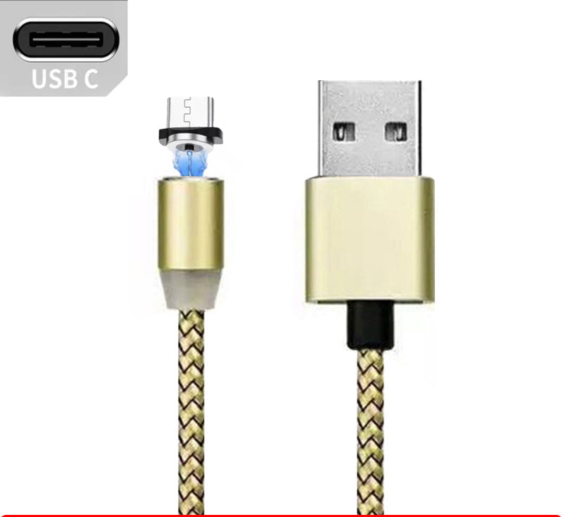 WireLux - YBD 1m magnetische LED oplaadkabel die werkt met Apple