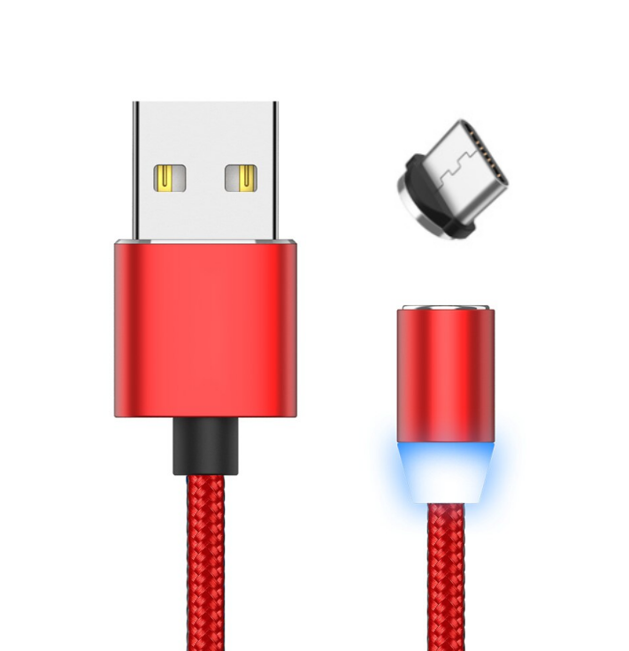 WireLux - YBD 1m magnetische LED oplaadkabel die werkt met Apple
